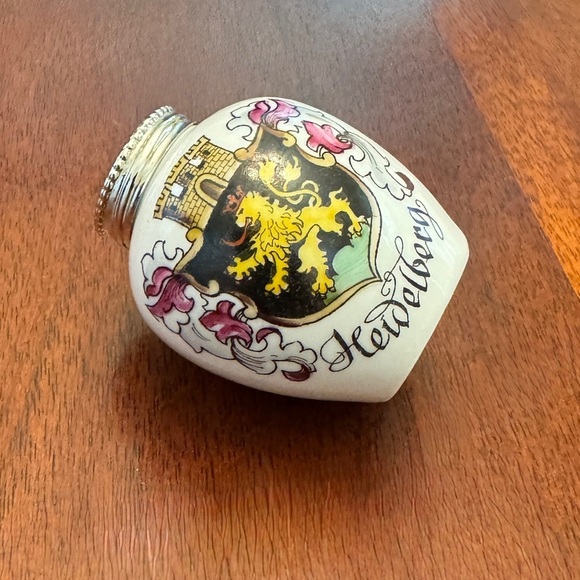 Vintage Munchen Iser Fluv Heidelberg Germany Porcelain Salt & Pepper Shakers - Picture 3 of 10